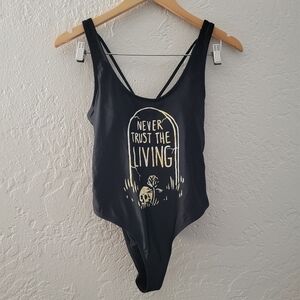 BlackCraft Never Trust The Living Swimsuit Size SM
